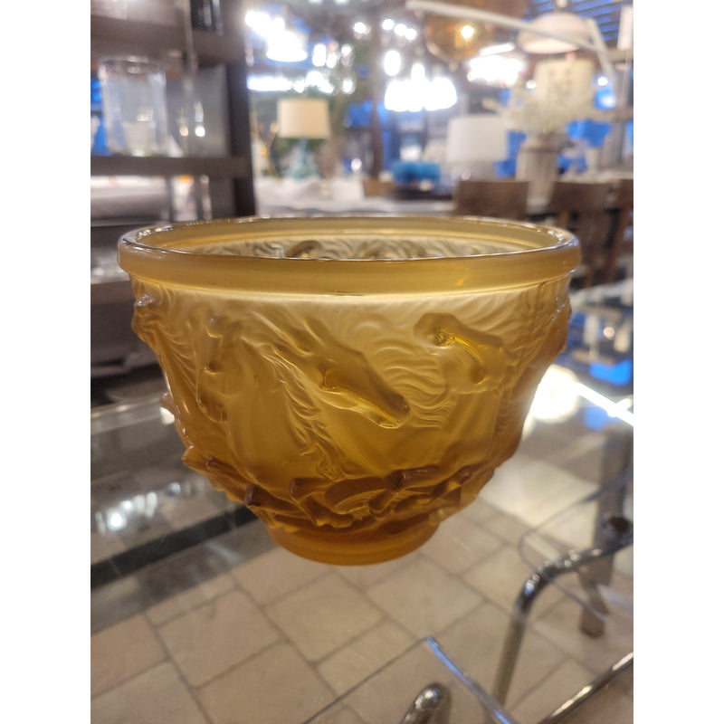 1930s Bohemian Horse Vase by Josef Inwald for Barolac - colletteconsignment.com