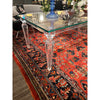 Lucite & Glass Dining Table by MOD Shop