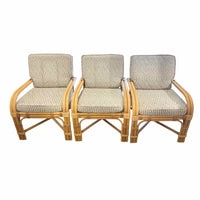 Bielecky Brothers Rattan Club Chairs