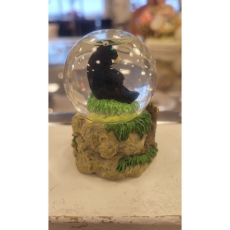 Mini Black Bear Snowglobe