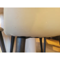 SET of 4 'Bacco' Leather Chairs by Omar De Biaggio for Job's Italy