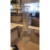 Fluted Glass Bud Vase