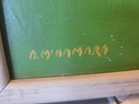 'Still Life' 1976 Oil Painting by Alfred McNamara in Gray Frame - colletteconsignment.com