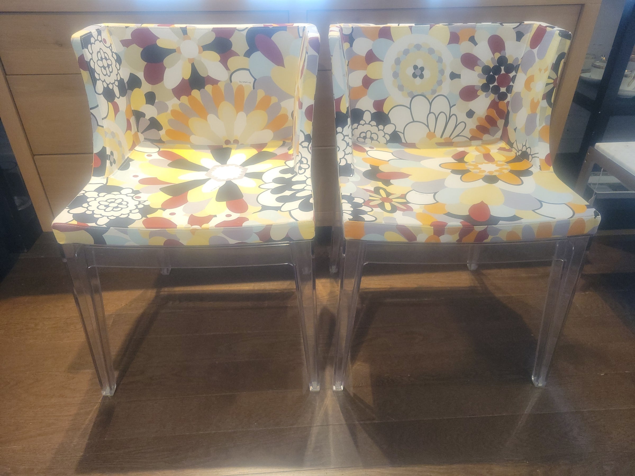 PAIR of Mademoiselle a la Mode Floating Chairs by Philippe Starck for Kartell