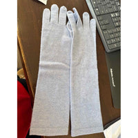 Women's William Sharp Powder Blue Hat and Gloves - colletteconsignment.com
