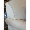 Sofa in Italian Boucle  - White 75"WX38"Dx34"H AS IS