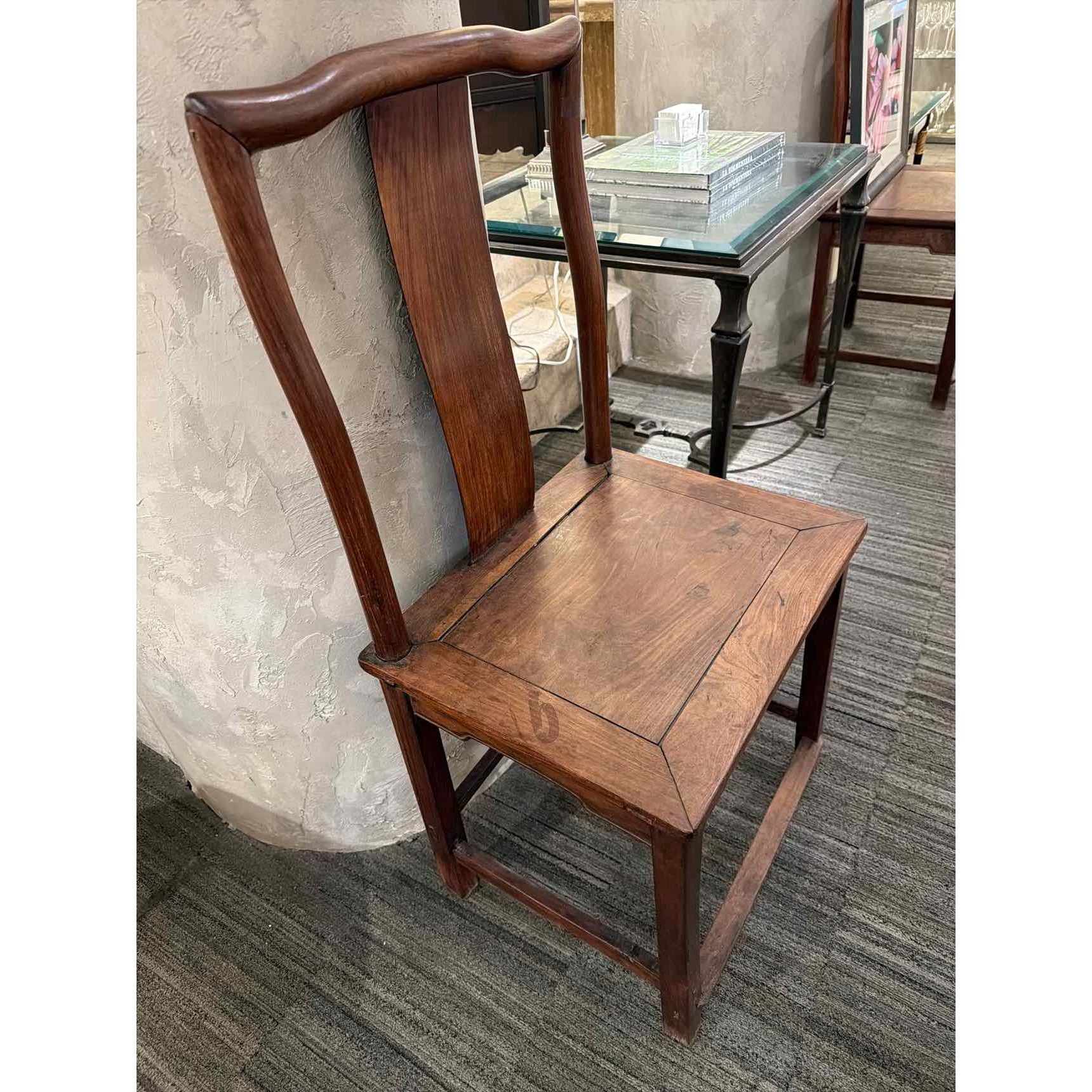 Pair of Chinese Wooden Chairs