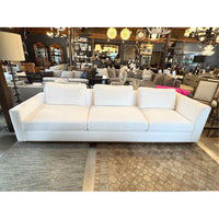 'Shelter Point' Linen Left-Arm Right-Corner Sofa on Oak Base by Ralph Lauren