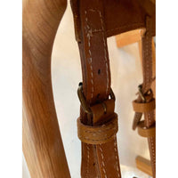 Leather Belt Sling Back Lounge Chair Insp. by Borge Mogensen (AS IS)
