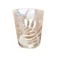 Glass Hurricane w/ Embedded Fern