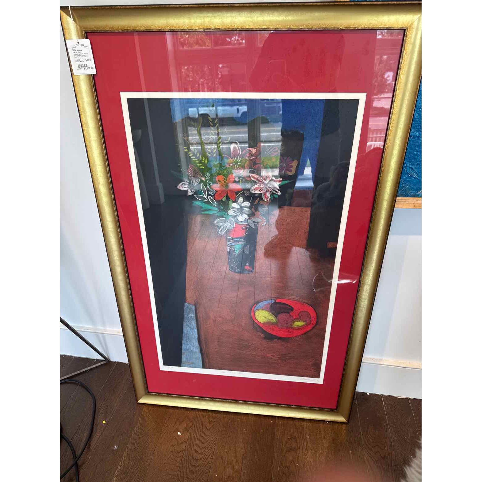 'Chinese Vase' L.E. Still Life Print by Walter Bachinski