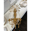 Pair of Gold Wall Sconces (French)