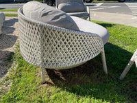 All Weather Wicker Ahnda Sofa by Dedon (AS IS)