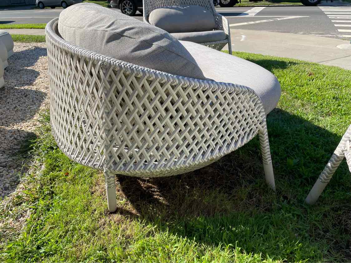 All Weather Wicker Ahnda Sofa by Dedon (AS IS)