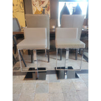 SET of 4 'Even Plus' Adjustable Swivel Stools by Calligaris