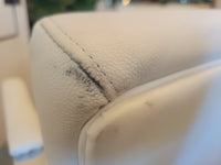SET of 8 Leather & Chrome BRNO Dining Chairs by Ludwig Mies van der Rohe (AS IS)