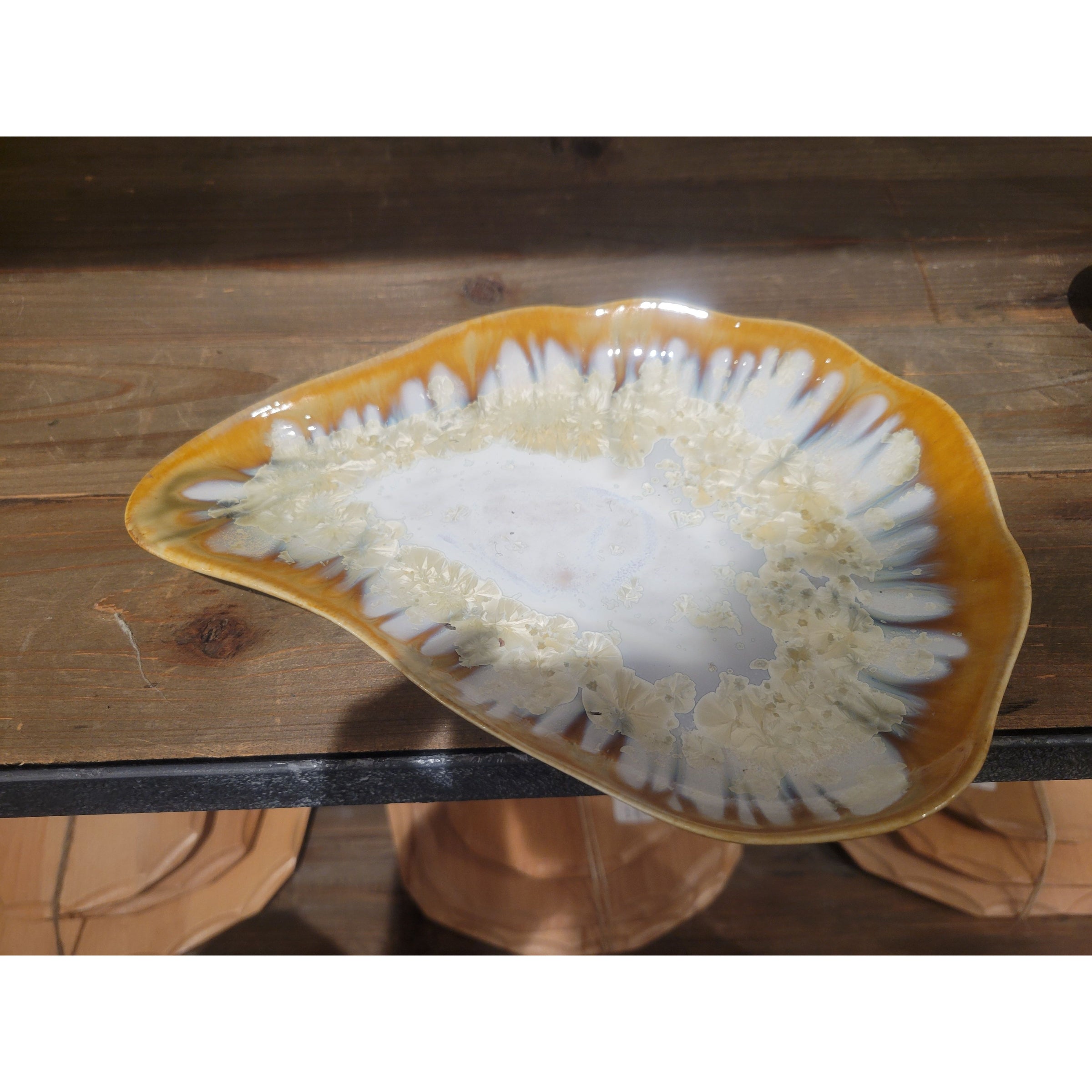 11-Pc Ceramic Oyster Dish Set by AE Ceramics - AS IS