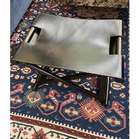 Leather Holly Hunt Stool