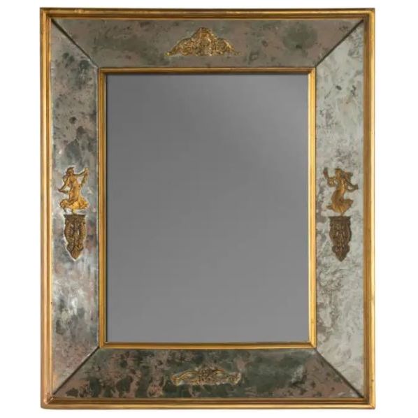 Early 20th Century French Empire-Style Wall Mirror