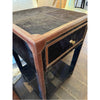 PAIR of 'Branden' Dark Brown Hair-on-Hide Leather Nightstands by Made Goods
