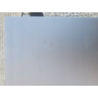 Brushed Gray Metal Mini Console Table