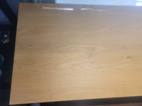 6-Drawer Natural Oak Dresser w/ Metal Pulls