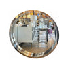 Large Round Silver Mirror