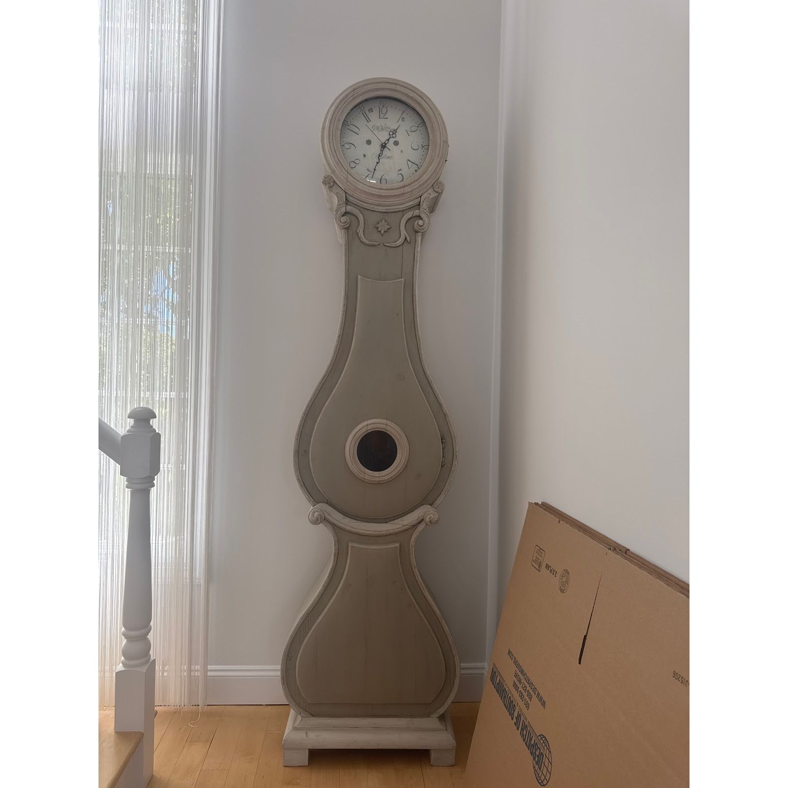 Swedish Gustavian 19th C. Grandfather Clock