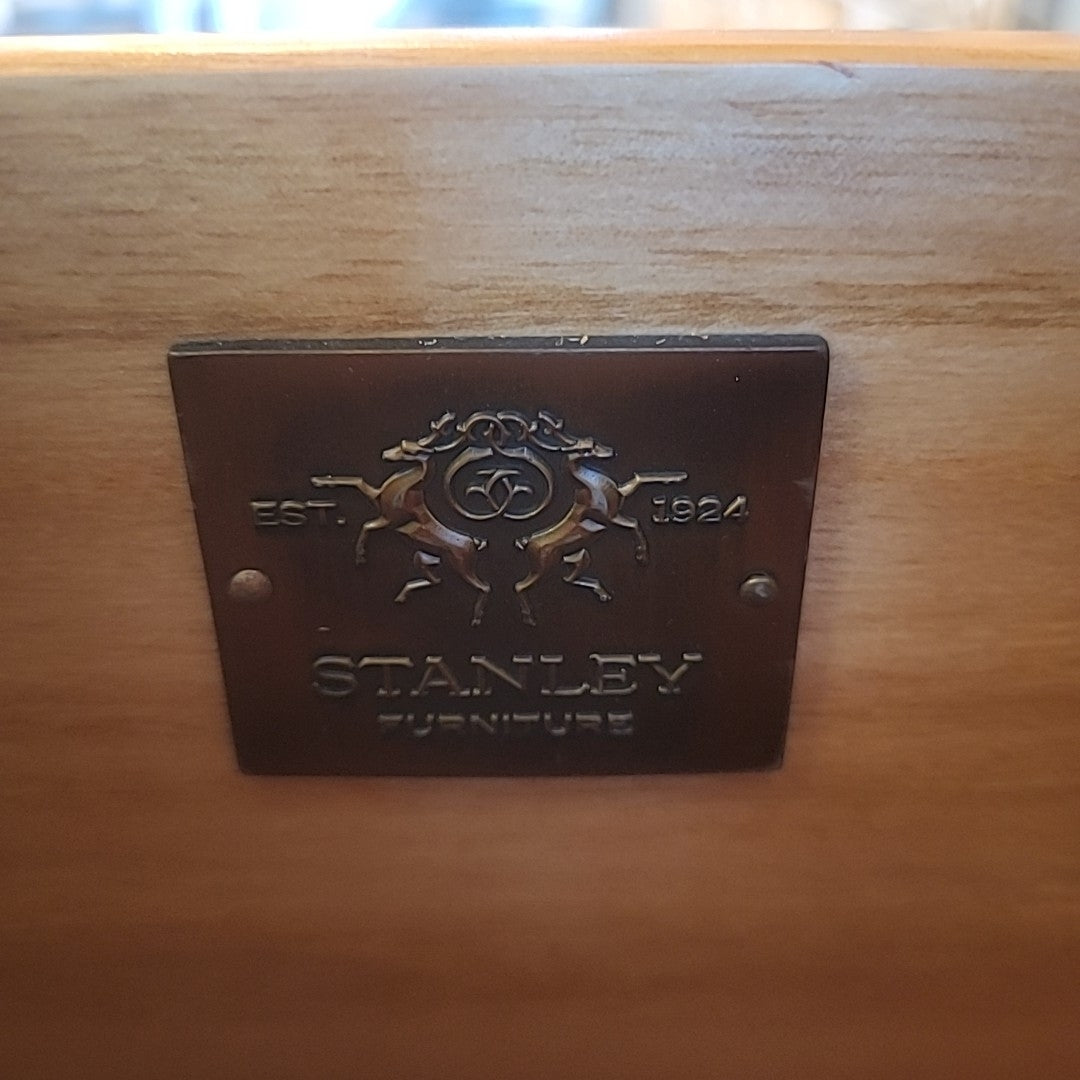 Del Mar Wood & Pewter 4-Drawer Sideboard by Stanley