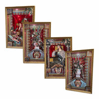 St. Moritz Painted Acrylic Panels (4 INDIVIDUAL PANELS)