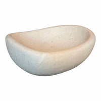 Wyld Blue White Limestone Serving Bowl