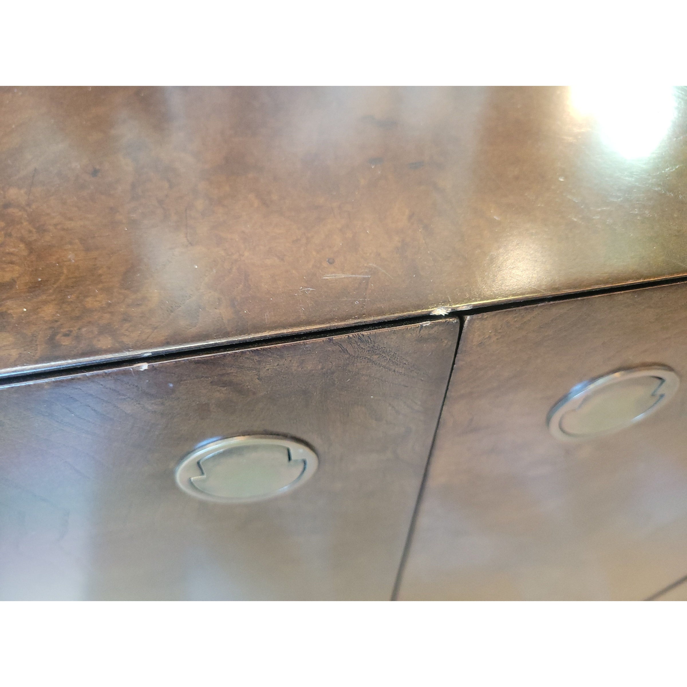 Century Furniture Burlwood & Solid Maple Sideboard c.1970s