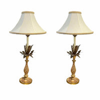 Pair of Acanthus Leaf Lamps from Chelsea House
