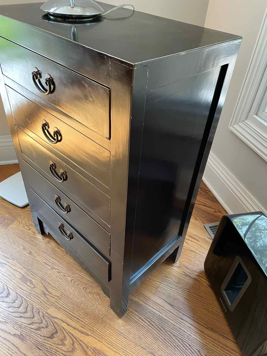 5-Drawer Asian Standing Dresser