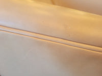 PAIR of Tan Leather Swivel Lounge Chairs by MG&BW (AS IS)