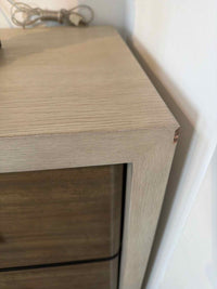 Arteriors Mitchell Rounded Chest of Drawers with/ Bronze Details