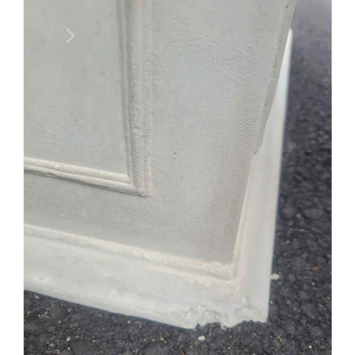 'Odera' Square Reconstituted Stone Planter by Made Goods - AS IS