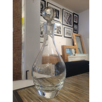Ravenscroft Clear Glass Decanter w/ Stopper - colletteconsignment.com