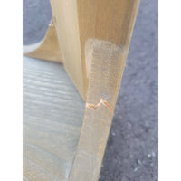 Martens 4-ft Corned-Blocked Rectangular Elm Coffee Table w/ Shelf by RH