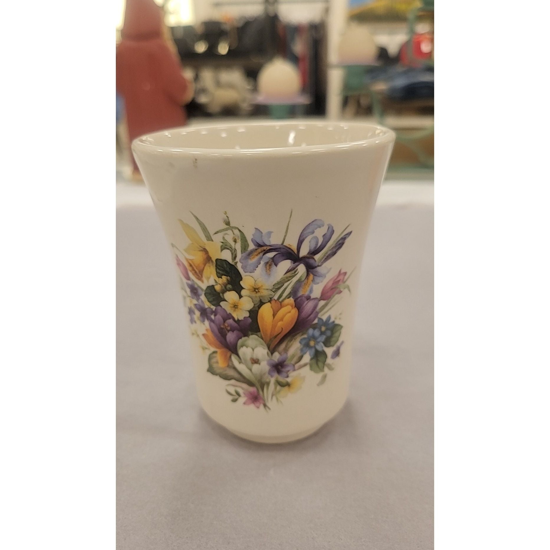 Ceramic Floral Cup