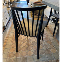 SET of 6 Article Black Dining Chairs (AS IS)