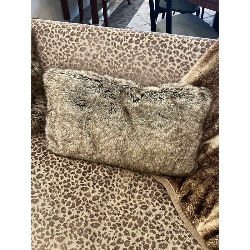 Faux Fur Rectangle Pillow