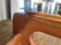 Teak 2-Pc Tabletop Wine Rack for 8 Bottles