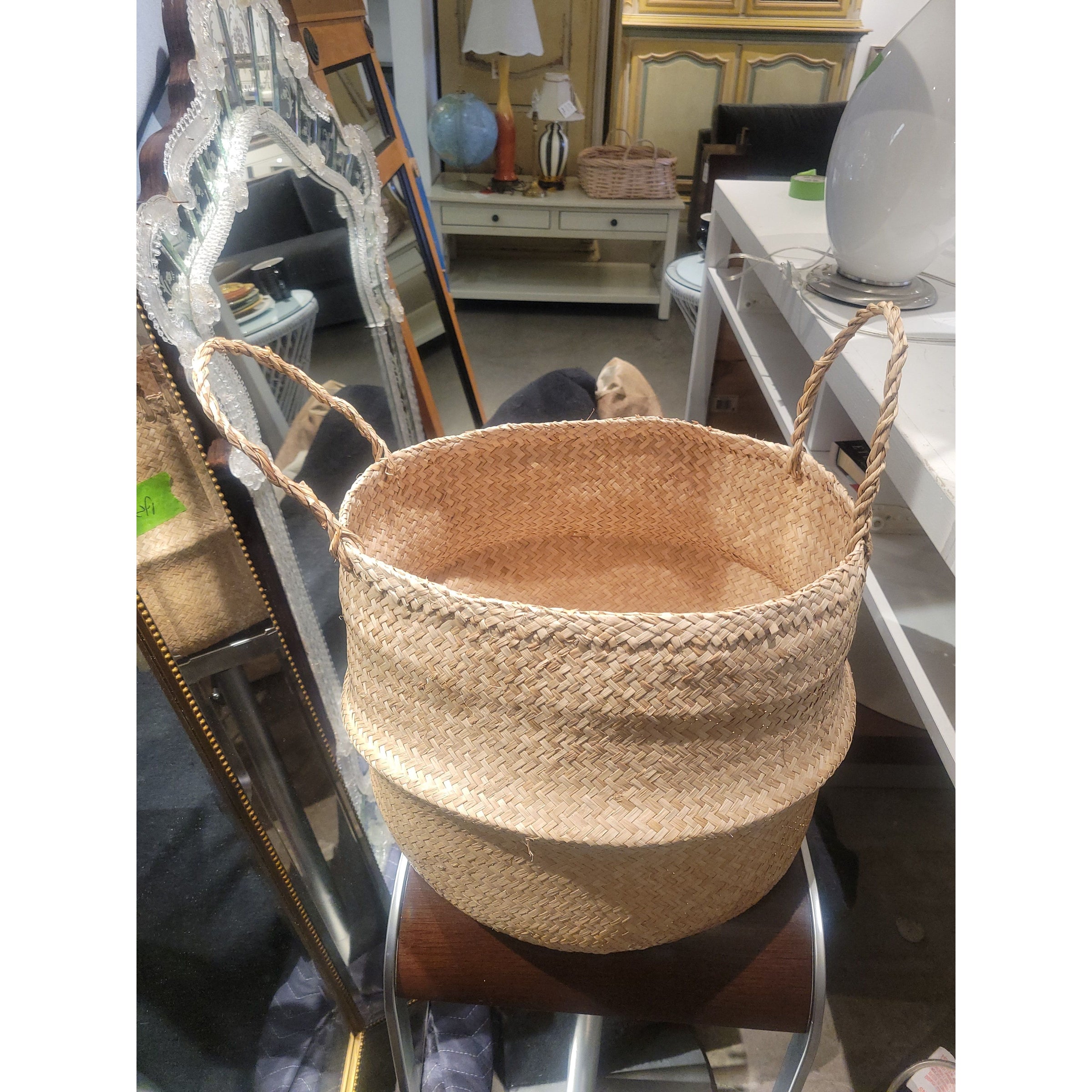 Wicker Basket w/ Handles