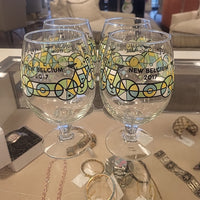 Set of 4 Belgium Brewing Bicycle Glasses