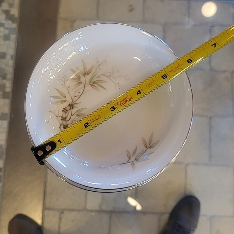 55-Pc Set of Bamboo Motif China by Arlen Ceylon Japan - AS IS