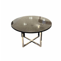2-ft Round Granite Coffee Table by Fendi Casa