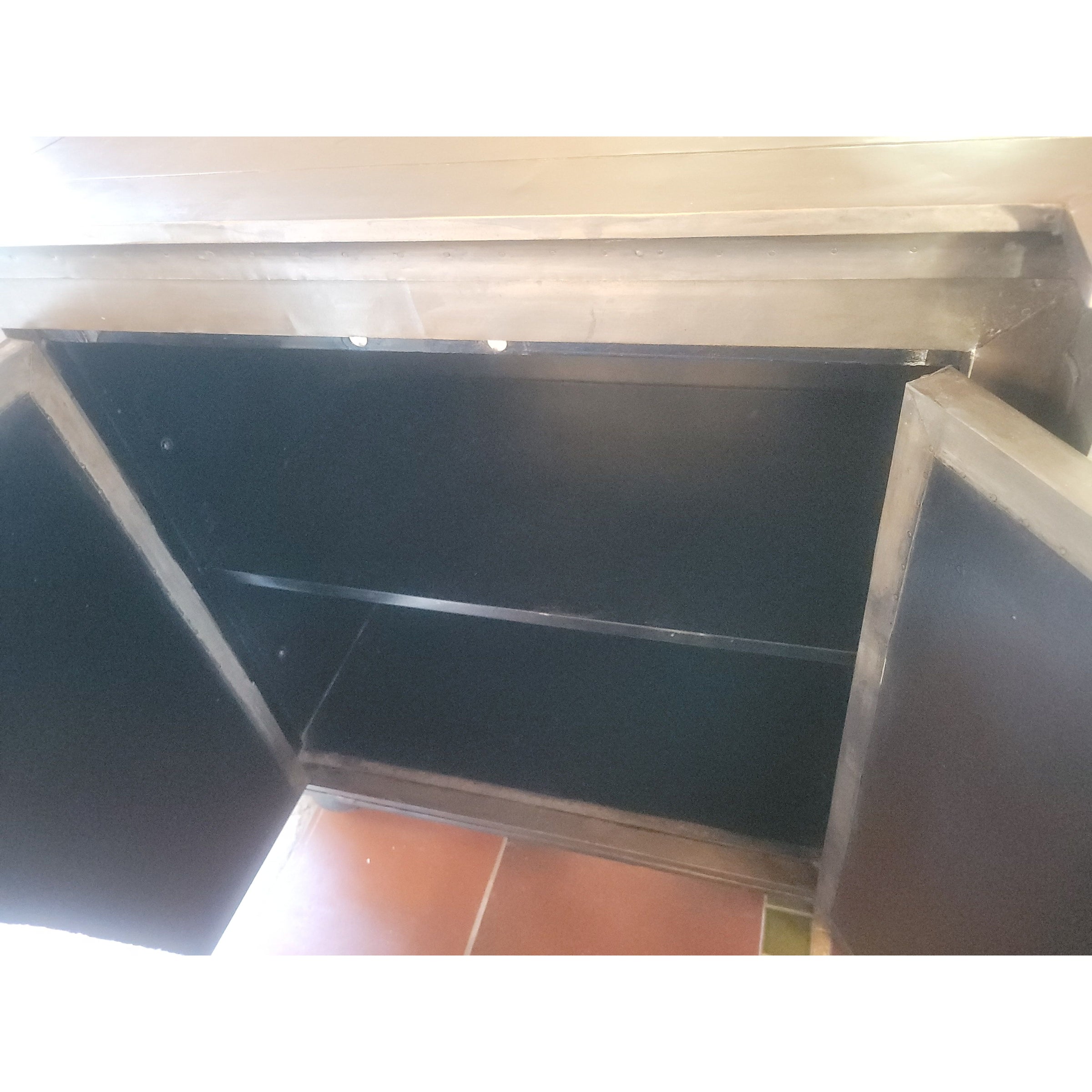 Annecy Zinc Wrapped 6-Door Credenza by RH