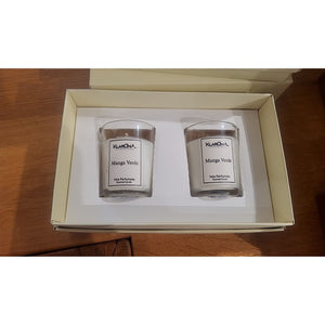 Pair of Manga Verde Candles by Klaroma