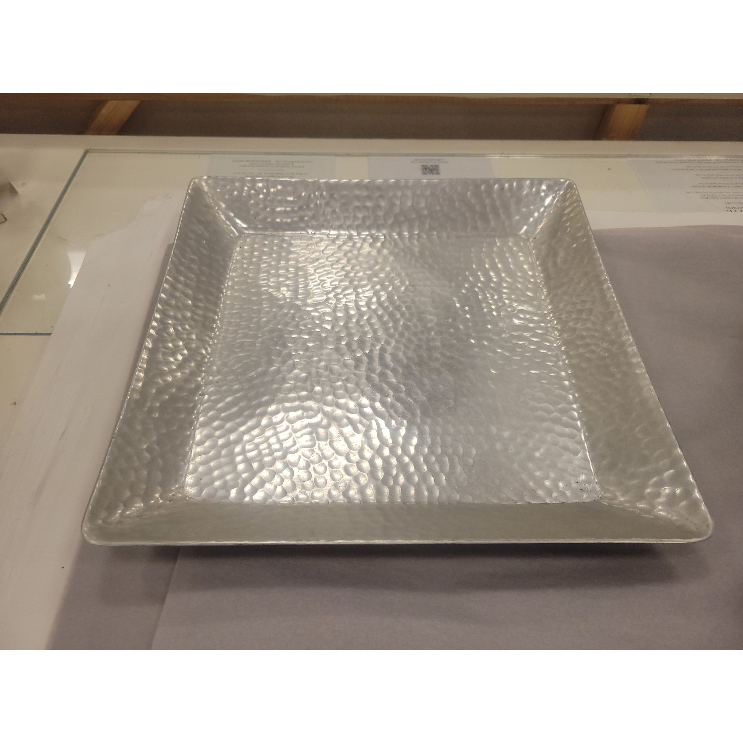 Hammered Metal Tray by Threshold